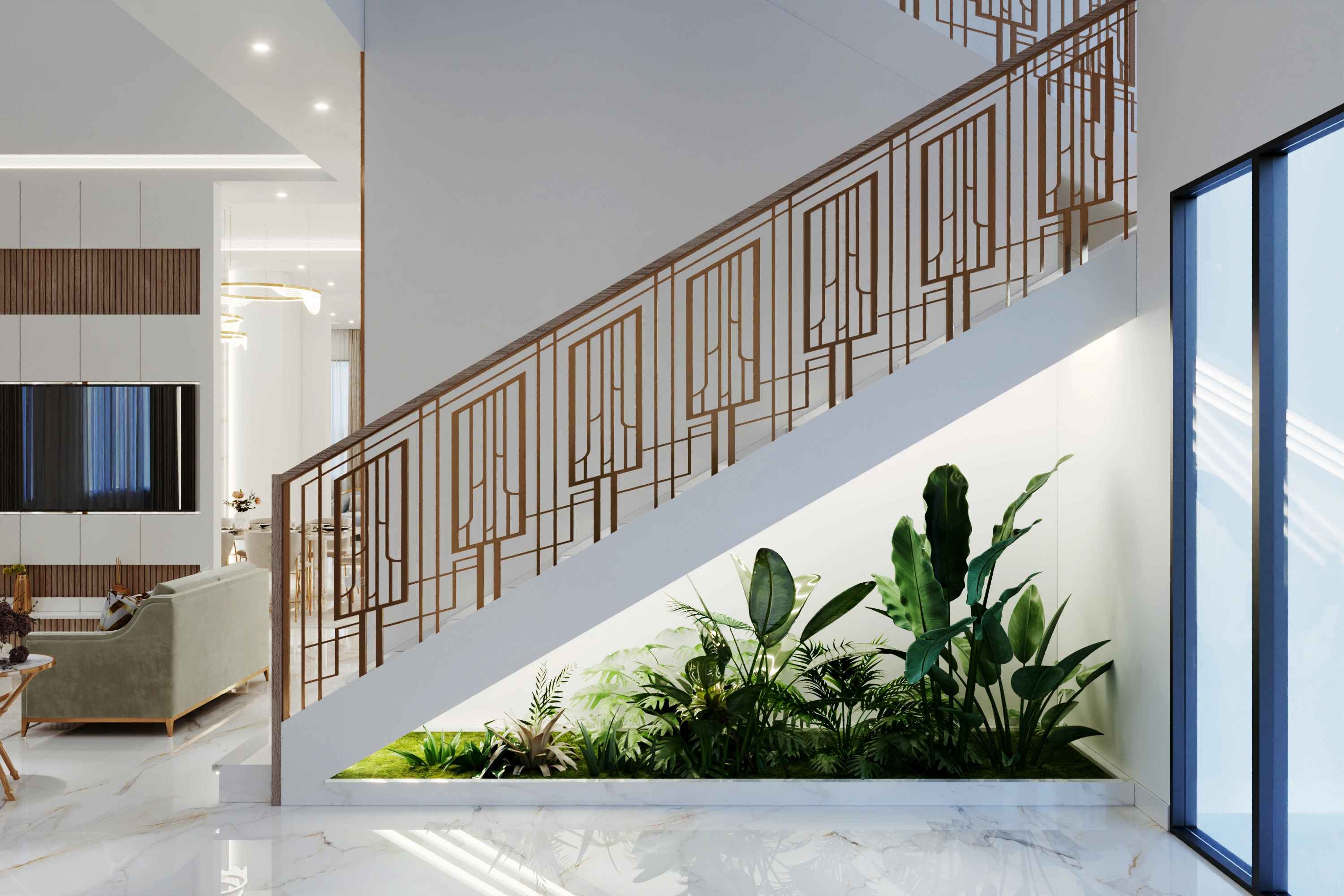 Staircase View 11
